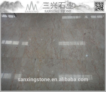 Low price Red Line Beige marble building material