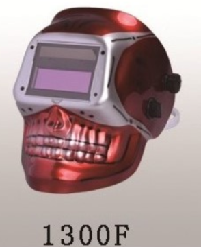 Skull Solar Powered Auto Darkening Welding Helmet