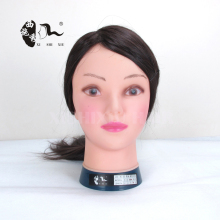 Low Cost Quality lesson wig Good Touch Feeling Pivot Point Erika Cosmetology Training Mannequin Head ForHairdressing School
