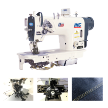 Three Needles Sewing Machine Industrial Jeans