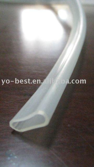 Silicone rubber seal