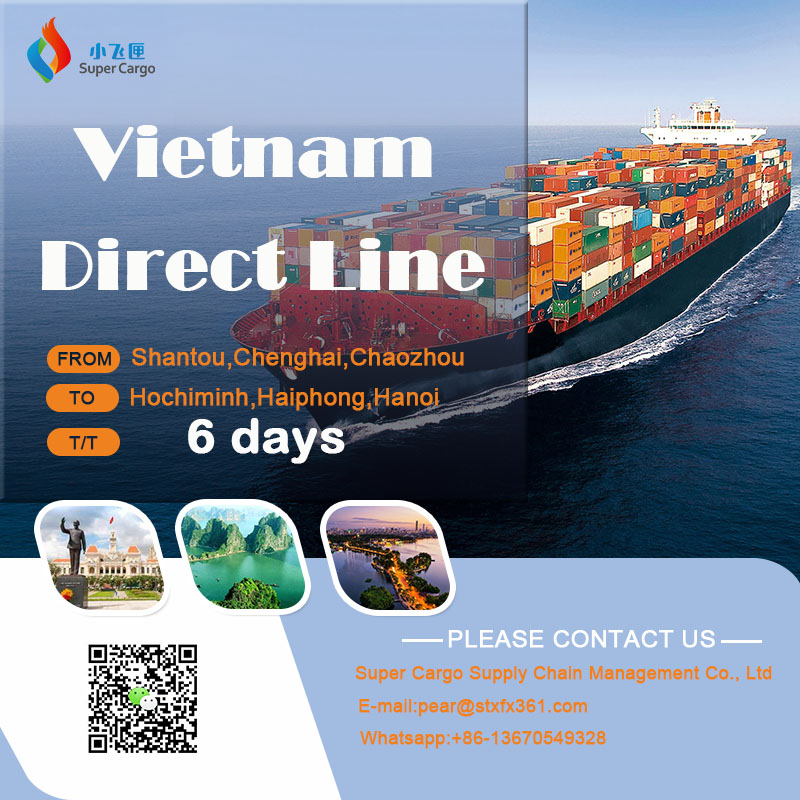 الشحن البحري من فوشان إلى هايفونغ