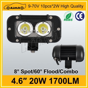 High intensity 20w flexible led light bar CE, RoHS Certificate