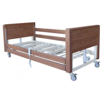 Electric Adjustable Wooden Bed with Five Functions
