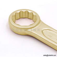 Heavy Duty Wrench Straight Handle Single Head Plum Wrench 30/32/36/41/75mm