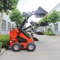 Mini Skid Steer Loader Tracks en caoutchouc avec pièces jointes