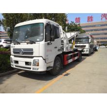 4x2 رخيصة Dongfeng 6 طن شاحنة السحب مسطحة