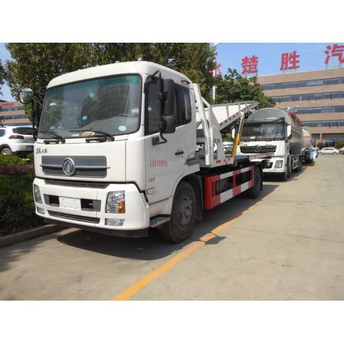 4x2 Dongfeng de 6 toneladas de grúa plana