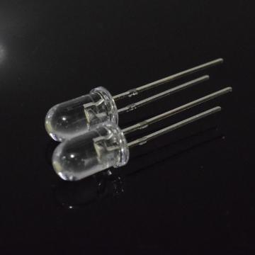 Water Clear White 5mm LED Sanan Chip 5-6LM