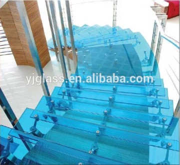 outdoor aluminium laminated glass balustrade