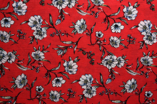 Big Flower Pattern Competitive Price Printed Fabrics