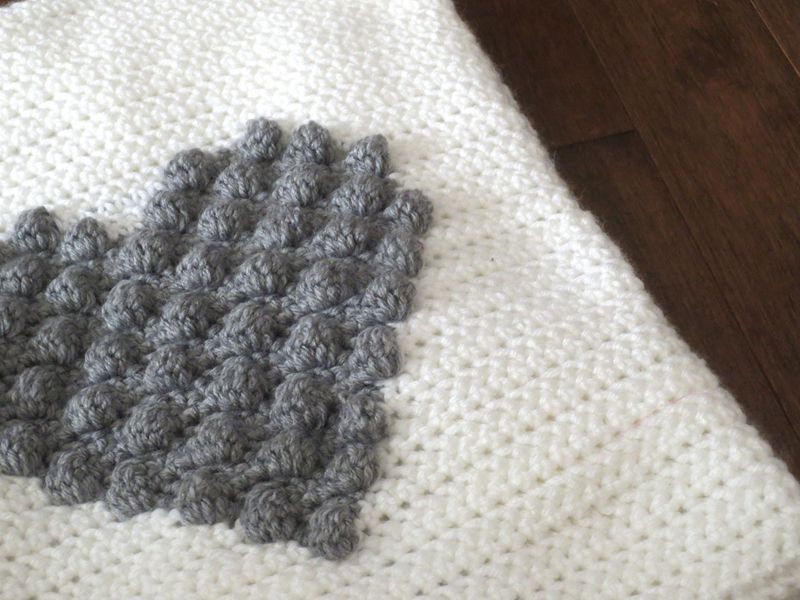 Hand Crochet Throw Blanket