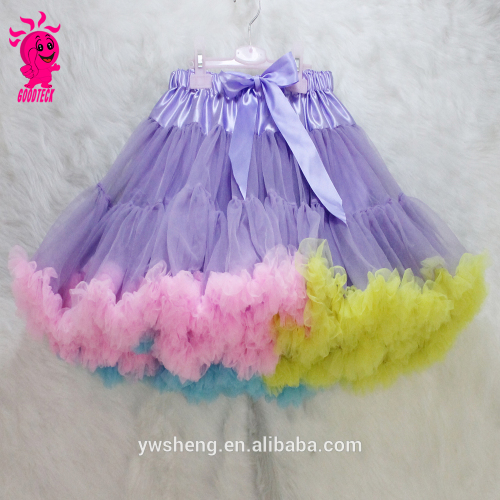 Fancy dress Costume Tulle Tutu Skirt Lady's Colorful TUTU Mini Skirt Adult Petticoat
