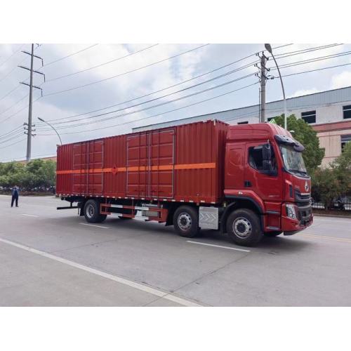 Dongfeng Liuqi ขนาดเล็กสามเพลาติดไฟรถตู้ของเหลวไวไฟ