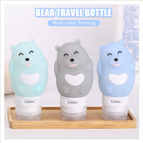 2018 최신 실리콘 스퀴즈 Fordable Folding Travel Bottle