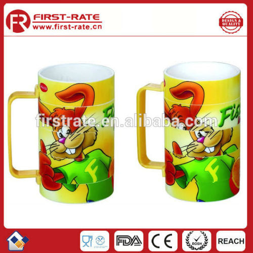 custom plastic puzzle mug