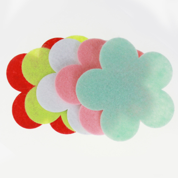 Flower shape felt embellishment