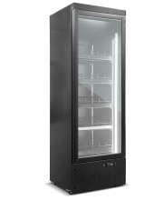 Commercial Single Glass Door Upright Beverage Cooler Chiller Fridge