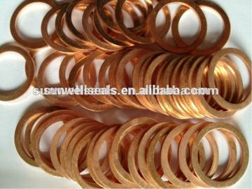 Outlet Centrer:Good Price Solid Copper Gasket