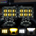 Liuhjg 6 Lens motorcycle fog light Projector Led Fog Driving Light for Car Bike motorbike spot lamps