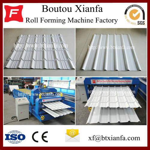 Roof Metal Tile galvanized sheet Making Machine