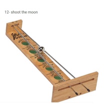 Disparó los juegos de la mesa de la luna