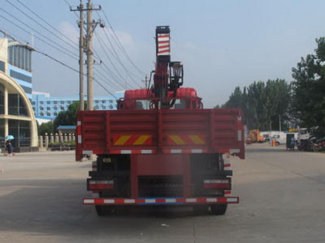 Hoying 8X4 شاحنة مع تحميل كرين 12ton / 14ton