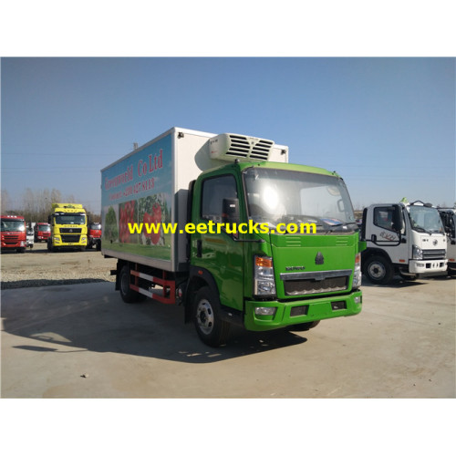 2ton HOWO Refrigerated Light Vehicles