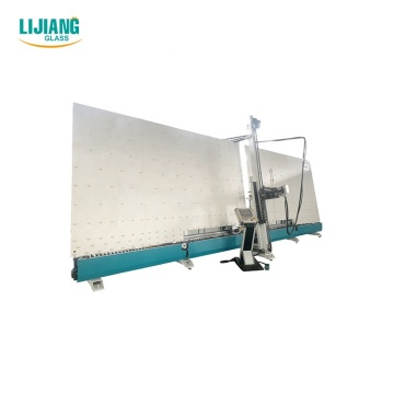 Automatic low-e film removing glass processing machine