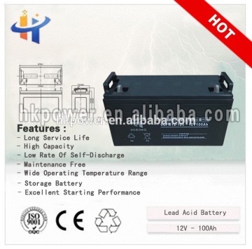 GEL battery Solar 12V 100AH Battery