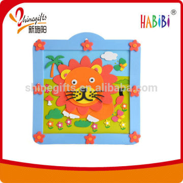 novelty cute carde frame eva diy