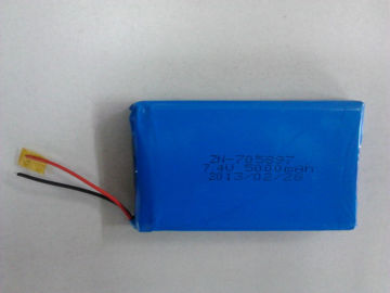 7.4V 5000mAh recharge battery