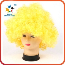 promotion high quality funny football sports fan party wig
