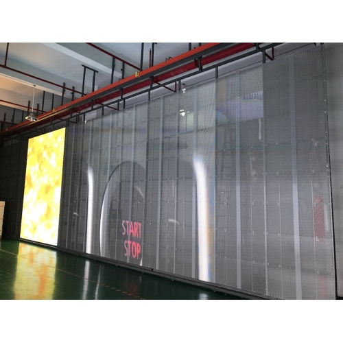 500x1000mm rental size transparent led screen led display
