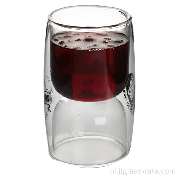 5OZ converteerbare glazen wijnbeker