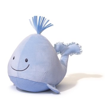 stuffed whale , blue whale toy , plush whale