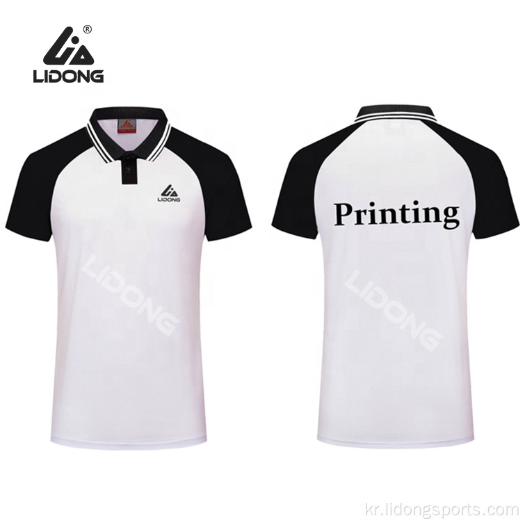 Lidong 최신 디자인 승화 편안한 스포츠 티셔츠