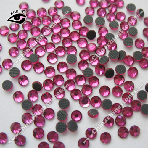 Hotfix DMC rhinestone 5mm ss20 fuchsia pink color for clothing dress wedding shoes