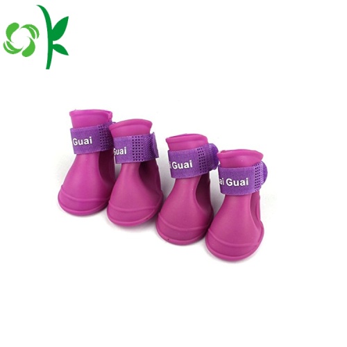 รองเท้าสุนัข Summer Silicone Pet New Rain Boots