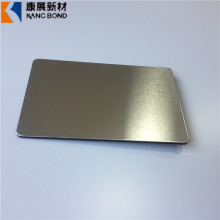 Hot-sale Silver Brushed Aluminum Plastic Composite Panel