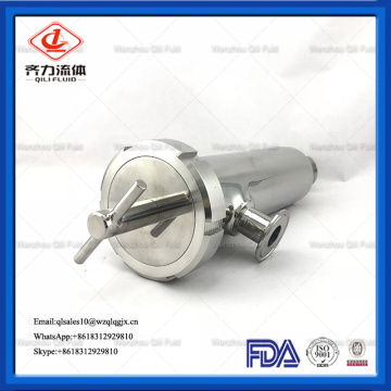 Stainless Steel Sanitary Pipeline Filter for Liquid Food