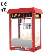 Roof Type Popcorn Machine CE ETL Certificate Luxury Popcorn Machine