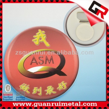 Promotional hot sell madame button badge