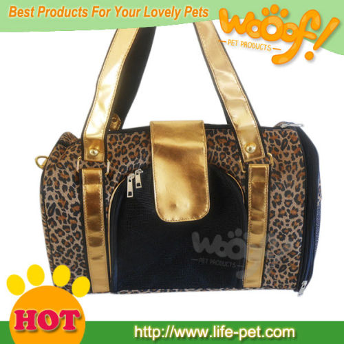 Leopard design fashion dog bag