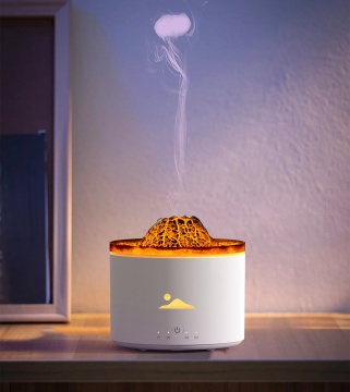 Creative Volcano Lava Lamp with Large Capacity Smoke Emission