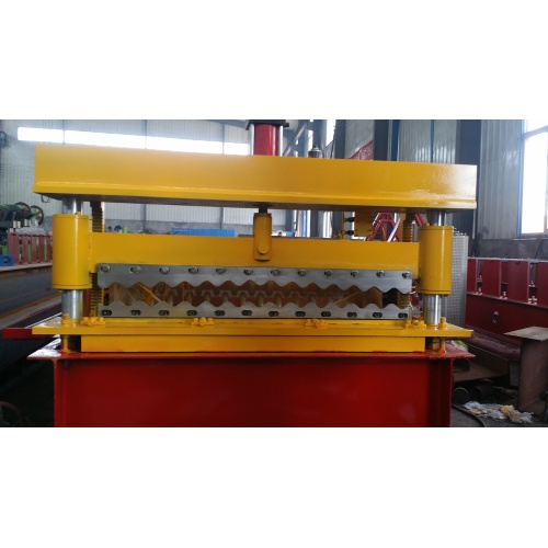 Heavy duty corrugated metal steel roofing machine