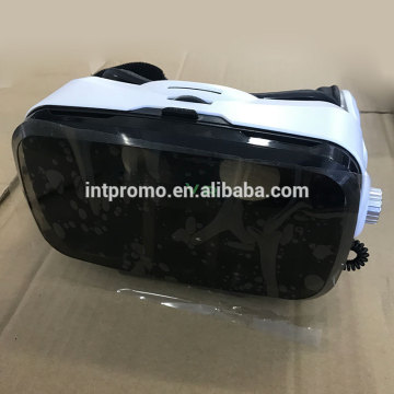HD 3D Virtual reality Glasses with stereo headset