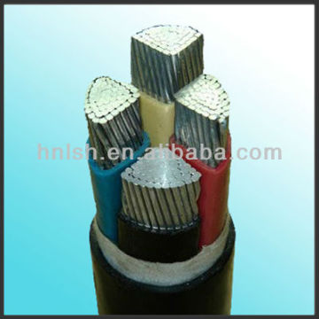 PVC insulated PVC jacket Aluminum power cable
