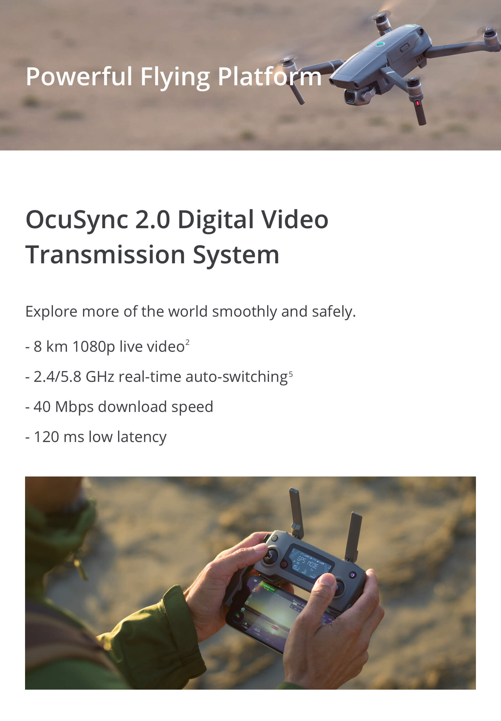 New Item UAV Drone Mavic 2 Pro and Mavic 2 Zoom Quadcopter Hasselblad Camera Hyperlapse 8 KM Transmission Distance