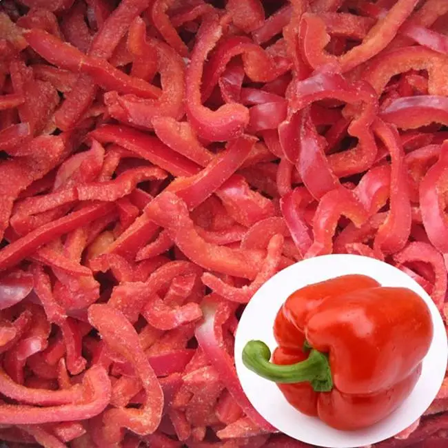 Frozen Mixed Sweet Bell Pepper Slice IQF